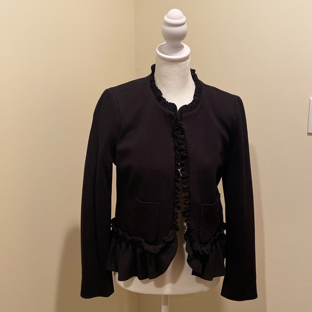 J. Crew Ruffled Blazer